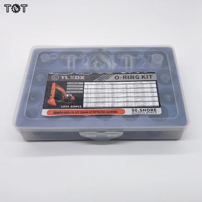 6D102 히다찌 EX 슬레이트를 자르는 연장 굴삭기 O링 키트 박스 90 버팀목 A