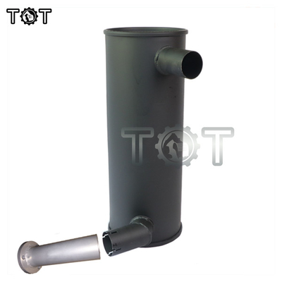 애벌레 E312 E120B S4K 엔진 배기 목도리 사일런서 OEM
