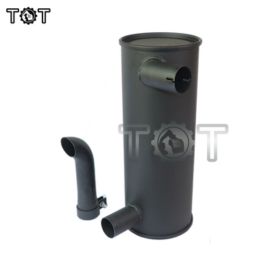 애벌레 E312 E120B S4K 엔진 배기 목도리 사일런서 OEM