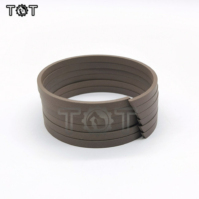 PTFE 브론즈 굴삭기 유압 실린더 봉지 키트 KZT 콘트아미 굴삭기 오일 실