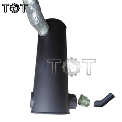 E330C C9 3306 굴삭기 엔진 배기 목도리 클램프 사일런서