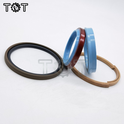 55*95MM 열 가소성 폴리우레탄 수지 붐원통 봉지 키트 PTFE O링 장비 U151 RD511-7149-0